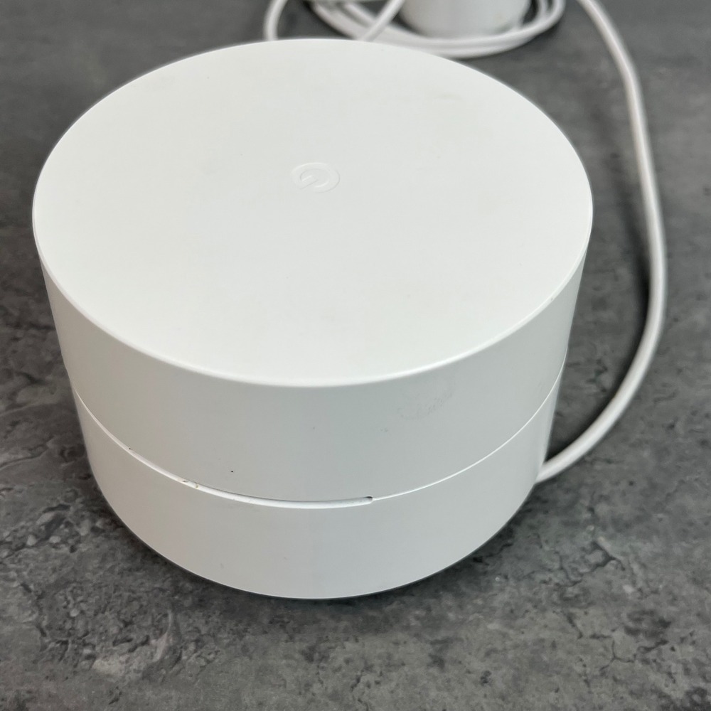Google Wifi AC1200 Mesh Router Node White G013A w/ Power Adapter G1028